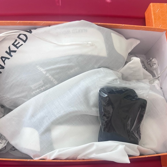 Naked Wolfe Black and White Platform Sneakers - Picture 7 of 7